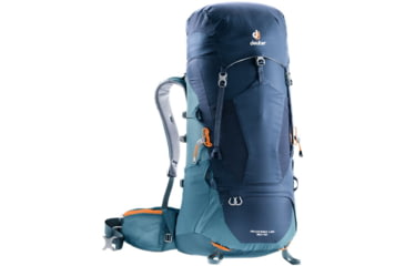 Image of Deuter Aircontact Lite Backpack 50L + 10, Navy/Arctic, 334031833960