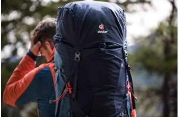 Image of Deuter Aircontact Lite Backpack 65L + 10, Navy/Arctic, 434031833960
