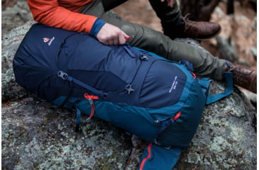 Image of Deuter Aircontact Lite Backpack 65L + 10, Navy/Arctic, 434031833960