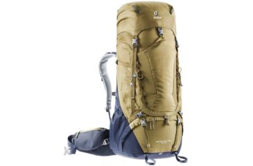 Image of Deuter Aircontact PRO 60 + 15 Backpack, Clay/Navy, 333012063130