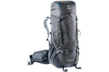 Image of Deuter Aircontact PRO 60 + 15 Backpack, Graphite/Black, 333012047010