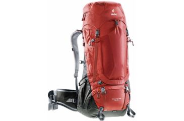 Image of Deuter Aircontact Pro 60 + 15 Backpack - Mens, Lava/Anthracite, 75L, 333011752800