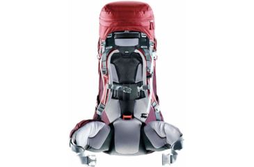 Image of Deuter Aircontact Pro 60 + 15 Backpack - Mens, Lava/Anthracite, 75L, 333011752800