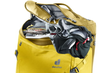 Image of Deuter Aviant Duffel Pro 90 - Unisex, Corn-Turmeric, 350122188010