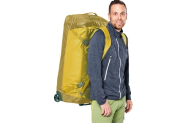 Image of Deuter Aviant Duffel Pro 90 - Unisex, Corn-Turmeric, 350122188010