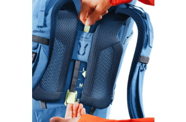 Image of Deuter Aircontact Core 50+10 Backpack, 50L, Baltic/Nightblue, 335132610150