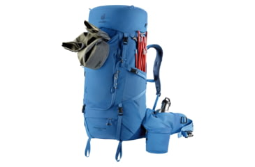 Image of Deuter Aircontact Core 50+10 Backpack, 50L, Baltic/Nightblue, 335132610150