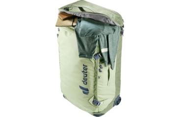 Image of Deuter Pro Movo Duffel Bag, 90 Liters, Mineral/Grove, 350122512130