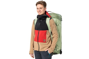 Image of Deuter Pro Movo Duffel Bag, 90 Liters, Mineral/Grove, 350122512130