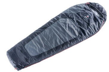 Image of Deuter DreamLite 500 Sleeping Bag-Titan/Black-Left
