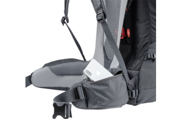 Image of Deuter Futura Air Trek 50 + 10 Pack, Black-Graphite, 60L, 340212174030