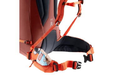 Image of Deuter Guide 44+8 Backpack, Redwood/Papaya, 336172359120