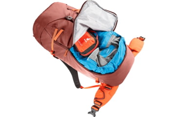 Image of Deuter Guide 44+8 Backpack, Redwood/Papaya, 336172359120