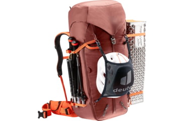 Image of Deuter Guide 44+8 Backpack, Redwood/Papaya, 336172359120