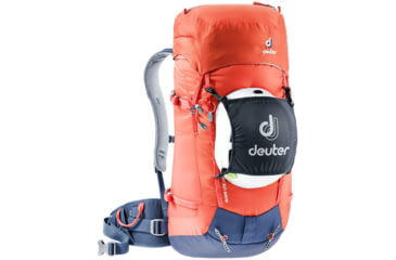 Image of Deuter Guide Lite 30+ Backpack, Papaya/Navy, 336032093110