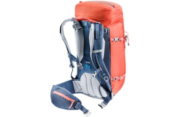 Image of Deuter Guide Lite 30+ Backpack, Papaya/Navy, 336032093110