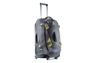 Image of Deuter Helion 80 Wheeled Travel Bag-Black/Moss
