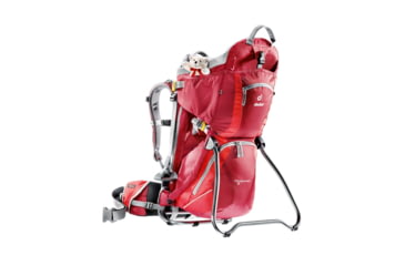 Image of Deuter Kid Comfort II Child Carrier-Cranberry/Fire
