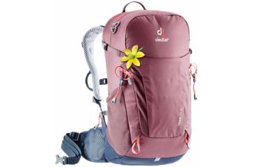 Image of Deuter Trail 24 SL Backpack - Womens, Maroon/Navy, 24L, 344021953220