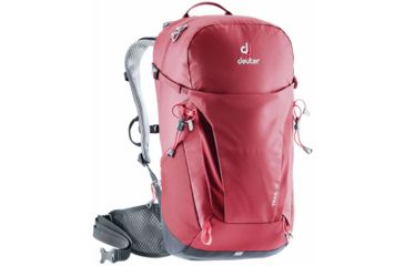 Image of Deuter Trail 26 Backpack - Mens, Cranberry/Graphite, 26L, 344031954250