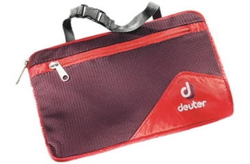 Image of Deuter Wash Bag Lite-Fire/Aubergine-0.75 L