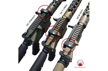 Image of Devil Dog Concepts Hard Charger w/Aluminum Traditional Pull Handle, Black, Standard 5.56/.223, DDCHC011