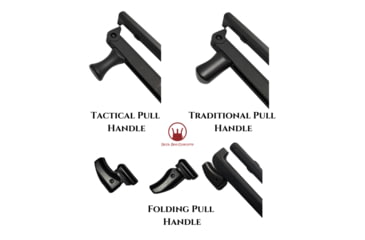 Image of Devil Dog Concepts Hard Charger Handle, Standart Forged AR-15, Black, Standard 5.56/.223, DDCHC011