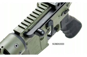 Image of Devil Dog Concepts Subdued Pull Handle, Impact Resistant Polycarbonate, Black, DD-303.5