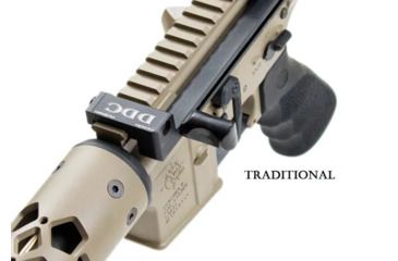 Image of Devil Dog Concepts Traditional Pull Handle, Impact Resistant Polycarbonate, Black, DD-303