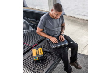 Image of DeWALT 1,000 Watt Professional Power Inverter, Yellow/Black, DXAEPI1000