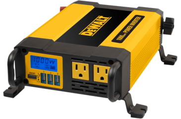 Image of USED DeWALT 1,000 Watt Professional Power Inverter, Yellow/Black, DXAEPI1000, EDEMO1