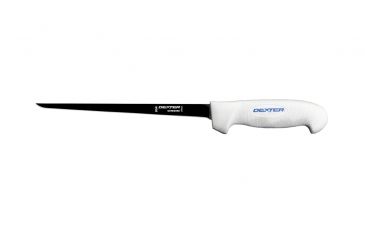 Image of Dexter Outdoors SofGrip 9in Coated Blade Flexible Fillet Knife, White Handle, Saltwater Resistantt, SGC133-9PCP