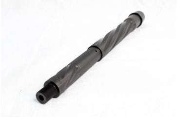Image of DEZ Arms AR-15 5.56 Match-Grade Barrel, 11.5 inch, HBAR Contour w/Twist Fluting, Carbine Length, Nitride, Black 425090NITROAFT