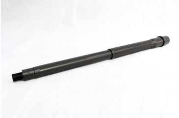 Image of DEZ Arms AR-15 5.56 Match-Grade Barrel, 14.5 inch, HBAR Contour w/Straight Fluting, Carbine Length, Nitride, Black 425090JNITROF
