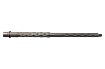 Image of DEZ Arms AR-15 5.56 Match-Grade Barrel, 16 inch, HBAR Contour w/Diamond Fluting, Carbine Length, Nitride, Black 425090FDN