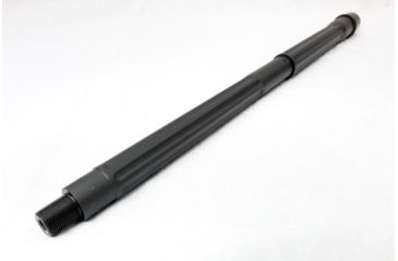 Image of DEZ Arms AR-15 5.56 Match-Grade Barrel, 16 inch, HBAR Contour w/Straight Fluting, Carbine Length, Nitride, Black 425090FN