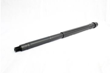 Image of DEZ Arms AR-15 5.56 Match-Grade Barrel, 16 inch, HBAR Contour w/Straight Fluting, Mid Length, Nitride, Black 425090MGFN