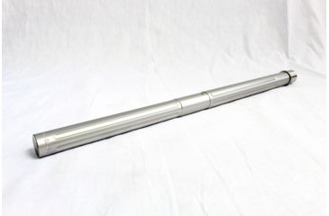 Image of DEZ Arms AR-15 5.56 Match-Grade Barrel, 18 inch, Bull Contour w/Straight Fluting, Target Crown, Mid Length, Bead-Blast, Stainless Steel, 4250918MGSSHBF