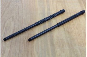 Image of DEZ Arms AR-15 7.62x39 Match-Grade Barrel, 16 inch, HBAR Contour w/Twist Fluting, Carbine Length, Nitride, Black, 425090NITROFT-7.62X39