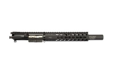 Image of DEZ Arms Complete Pistol Upper Receiver, Match Grade, .300 Blackout, BCG, 12.5 inch, Pistol Length, A2 Flash Hider, Fake Suppressor, Black, DEZ-UC300-12.5P