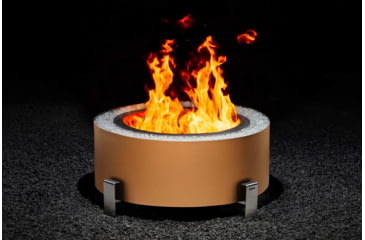 Image of Breeo LuxeveaR Smokeless Fire Pit - Earth Rust F70BA8C0, BR-LE24-ETBL