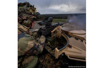 Image of DI Optical DCL120 Red Dot Reflex Sight M2HB/K6/M240 w/ Mount,Matte Black, NSN 1005-01-626-1714 DCL120