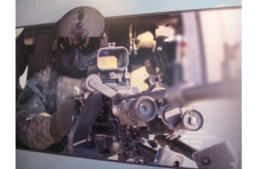 Image of DI Optical DCL120 Red Dot Reflex Sight M2HB/K6/M240 w/ Mount,Matte Black, NSN 1005-01-626-1714 DCL120