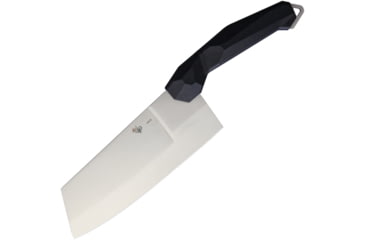 Image of Diafire Black Diamond Chefs Knife, 6 satin finish AUS-8 stainless blade, Black sculpted plastic handle, DF1930PZ001