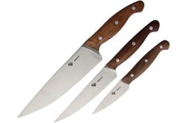 Image of Diafire Gourmet Classic Set 3 Knife, Walnut handle, DF9103PZ001