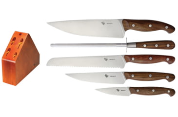 Image of Diafire Gourmet Classic Set 6 Knife, Walnut handle, DF9103PZ002