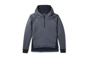 Image of Smartwool Diamond Peak Quilted Pullover-Women's, Deep Navy Heather, Small, SW000286108-S