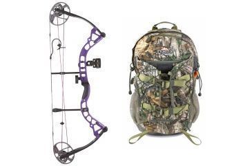 Image of Diamond Prism Bow Package, Purple 18-30 in. 5-55 lbs. LH, A12709, DIA1265-KIT2