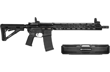 Image of Diamondback Firearms DB15 Knights Armament Rifle, 5.56x45mm NATO, 16 inch Barrel, 30 Round Magazine, Black, DB1889K001-FRRMPG