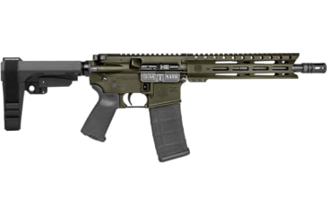 Image of Diamondback Firearms DB15 Rifle, 5.56x45mm NATO, 10 inch Barrel, 30 Round Magazine, Black, DB1916K101-FRRMPG